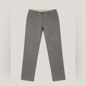 Men’s GAP Gray Chino Pants – 34x32 – Slim Straight Fit Casual Work Pants